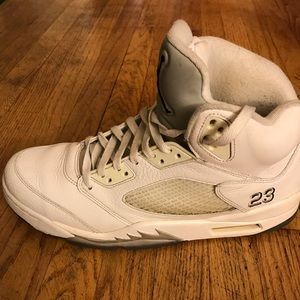 Jordan 5 Metallic Silver (sz 12)!!
